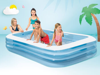 Opblaasbaar zwembad Family Pool - blauw 3