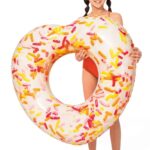 Opblaasbare sprinkle heart donut 1