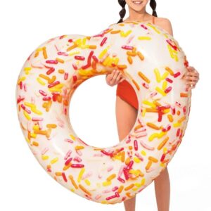 Opblaasbare sprinkle heart donut 1