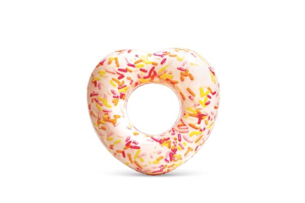 Opblaasbare sprinkle heart donut 5
