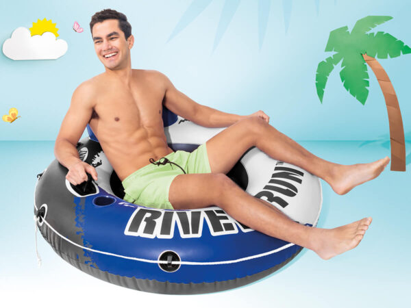 River Run waterlounge blauw 5