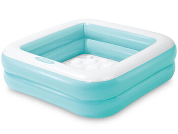 Vierkant babyzwembad-blauw 1