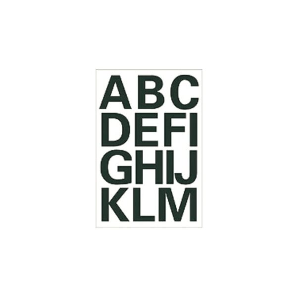 Witte letters A-Z 25mm 3